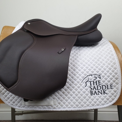 Image of 17.5 inch Wintec 500 Square Cantle SC AP All Purpose Brown Adjustable