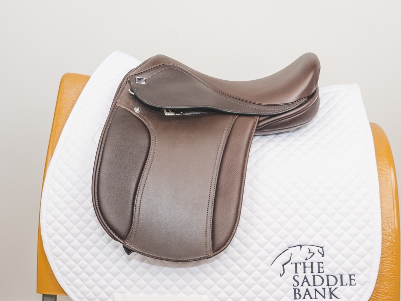 GFS Monarch Trophy Pony Show Leather S673 Saddle, show/working hunter saddle from The Saddle Bank