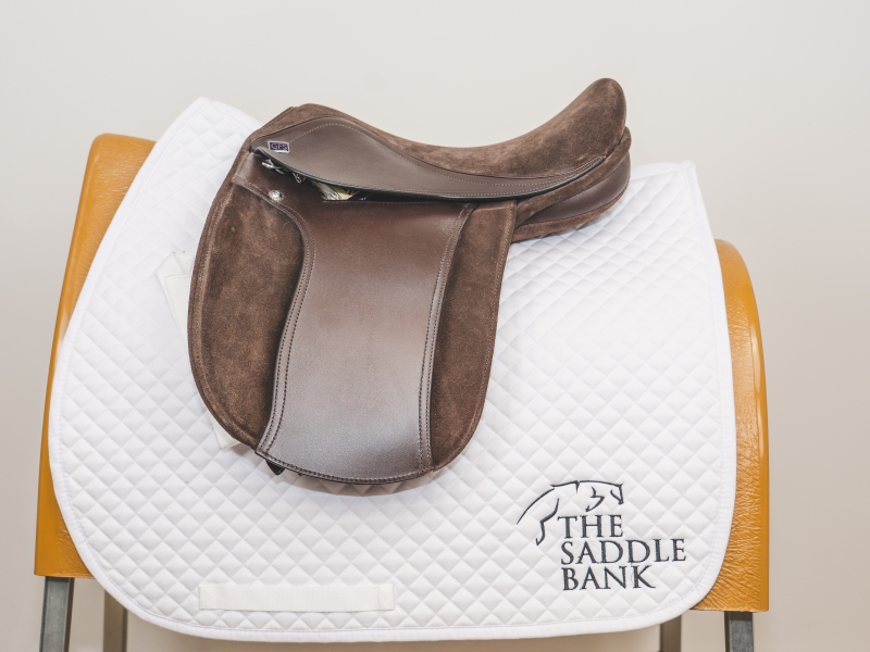 GFS Monarch Trophy Pony Show Suede S672 Saddle, show/working hunter saddle from The Saddle Bank