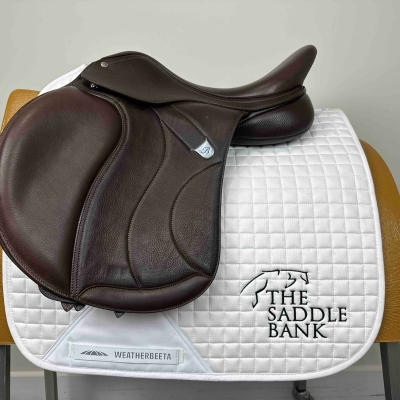 Image of 16 inch Bates All Purpose SC Square Cantle Opulence + Brown Adjustable