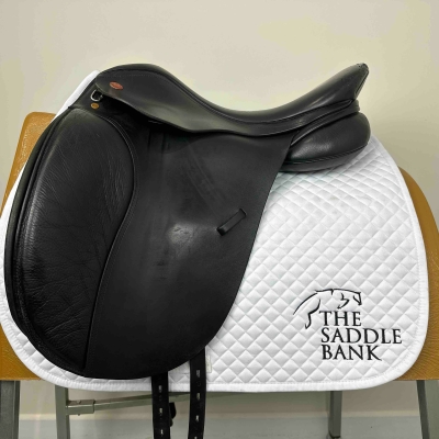 Image of 18 inch Kent and Masters Original High Wither Dressage HDR Black Adjustable