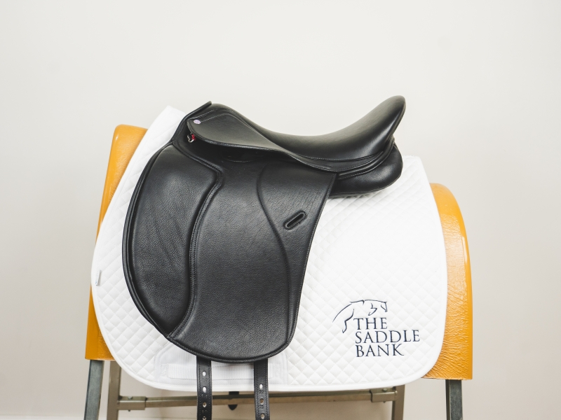 Cavaletti Collection Covered Leather Dual Flap Dressage Saddle, dressage saddle from The Saddle Bank
