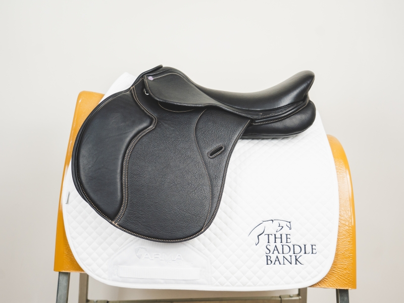Cavaletti Collection Covered Leather Dual Flap Jump Saddle, jump saddle from The Saddle Bank