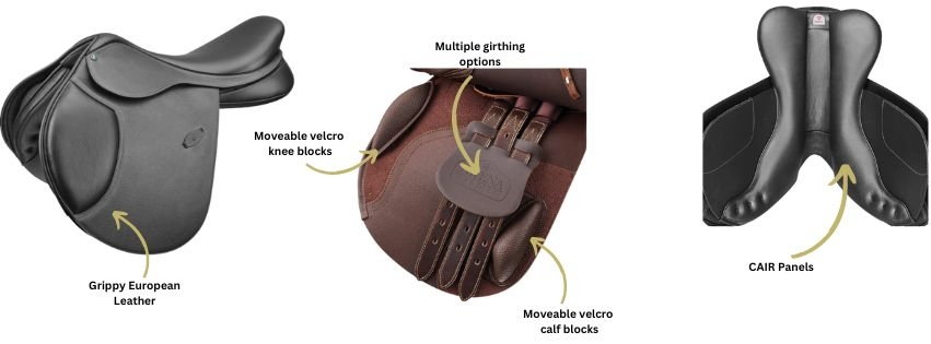 arena jump saddle