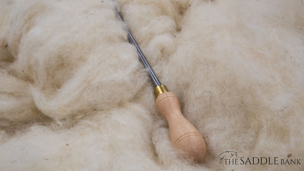 saddle wool flocking