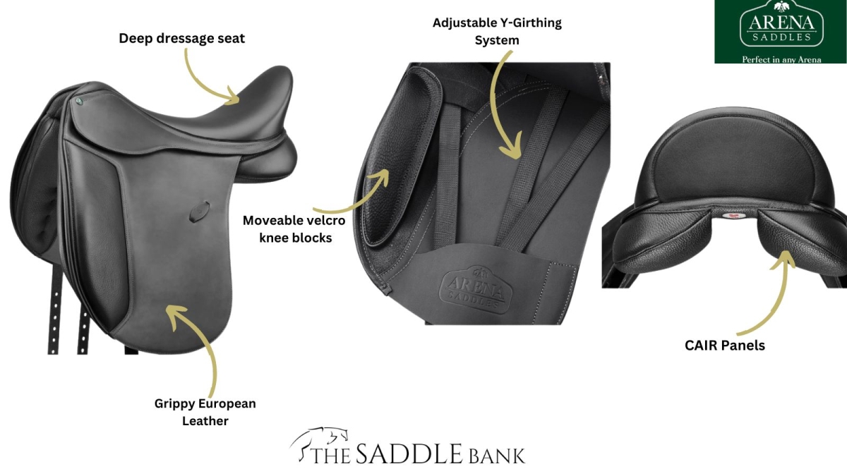 arena dressage saddle