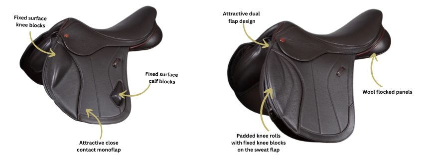 Kent and Masters Jump Saddle