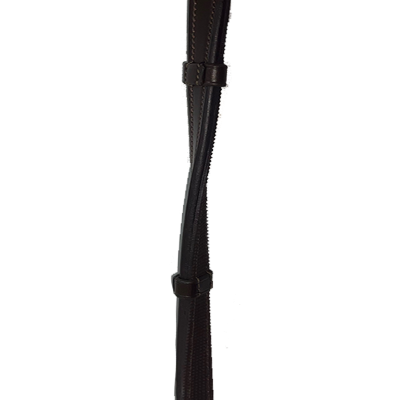 Image of Cavaletti Collection Half Rubber Leather Reins