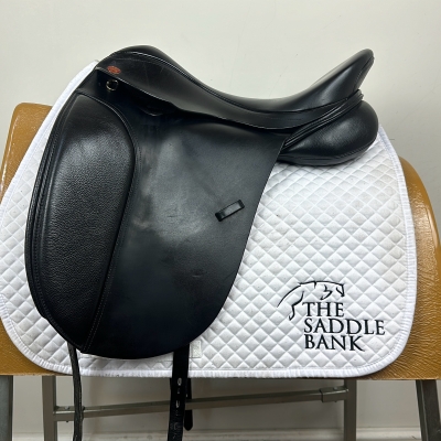Image of 17.5 inch Kent and Masters Original High Wither Dressage HDR Black Adjustable