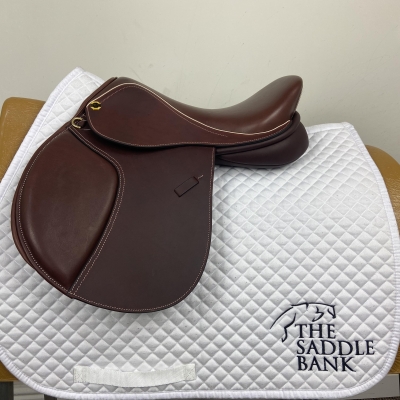 Image of 16 inch Walsall Riding Saddle Company Adjustable Pony Jump Brown Adjustable