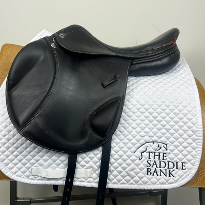 Image of 17 inch Erreplus EM Eventing Monoflap Brown Medium