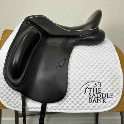 Image of 17 inch Custom Saddlery Wolfgang Omni Monoflap Brown Medium Wide