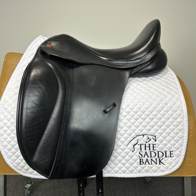 Image of 17.5 inch Kent and Masters S-Series High Wither Dressage Moveable Block HDM Black Adjustable