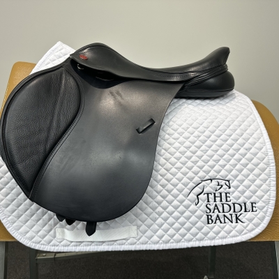 Image of 16.5 inch Kent and Masters Pony Club Long Leg MLL Black Adjustable