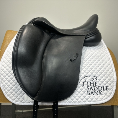 Image of 17.5 inch Loxley Dressage LX Black Extra Wide