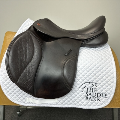 Image of 17.5 inch Kent and Masters S-Series High Wither Compact GP HGC Brown Adjustable