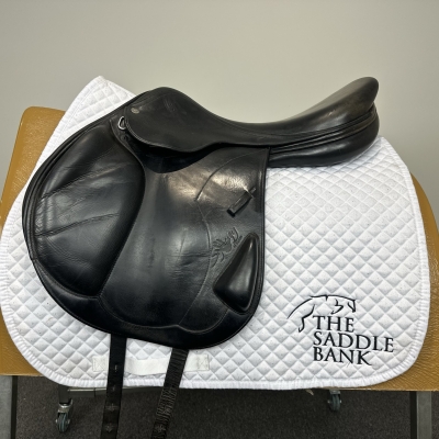 Image of 17.5 inch Equipe Synergy Special Monoflap Black Medium Wide