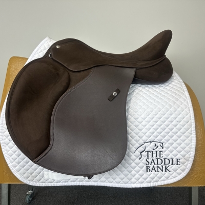 Image of 17.5 inch Wintec 2000 High Wither Square Cantle SC AP All Purpose Brown Adjustable