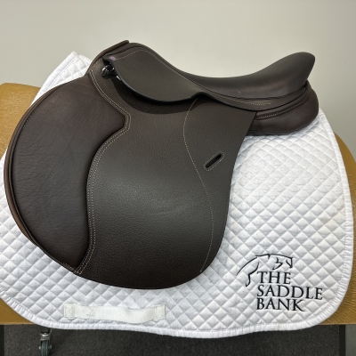 Image of 17 inch Cavaletti Collection Dual Flap Jump Brown Adjustable