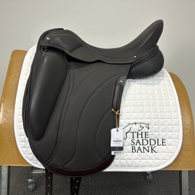 Image of 17.5 inch Albion Revelation Red Label Dressage Brown Medium Wide