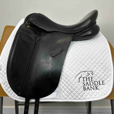 Image of 17.5 inch Ideal Jessica Dressage Black Medium Wide