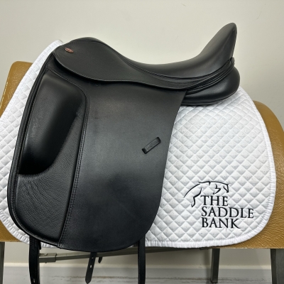 Image of 17.5 inch Kent and Masters S-Series Low Profile Dressage Surface Block LDS Black Adjustable