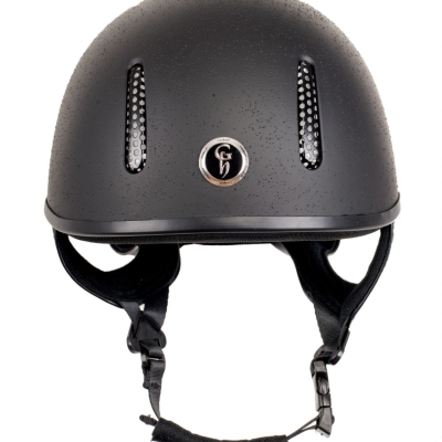 Image of Gatehouse R20 Skull Black Riding Helmet