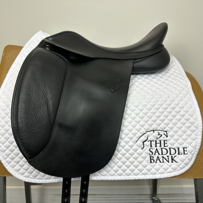Image of 17.5 inch Arena Cob Dressage Black Adjustable
