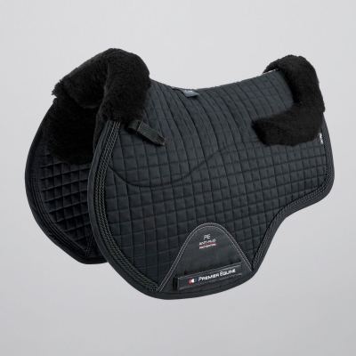 Image of Premier Equine Close Contact Merino Wool European Saddle Pad
