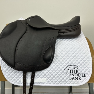 Image of 17.5 inch Loxley Foxhunter Monoflap Brown Wide