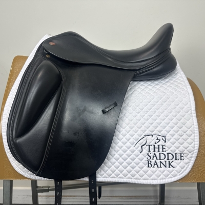 Image of 17.5 inch Kent and Masters S-Series Low Profile Dressage Surface Block LDS Black Adjustable