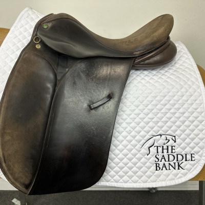 Image of 16.5 inch Ideal Jessica Dressage Brown Wide