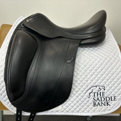 Image of 17 inch Equipe Emporio Monoflap Dressage Black Medium