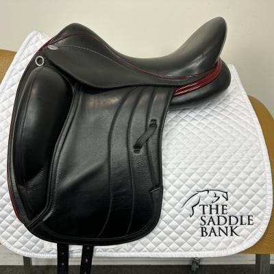 Image of 17 inch Harry Dabbs Mariella Mono Platinum Dressage Black Medium