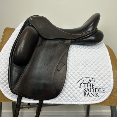 Image of 17.5 inch Custom Saddlery Icon Coda Brown Medium Wide