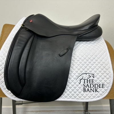 Image of 17.5 inch Jeffries Stamford Working Hunter Black Medium Wide