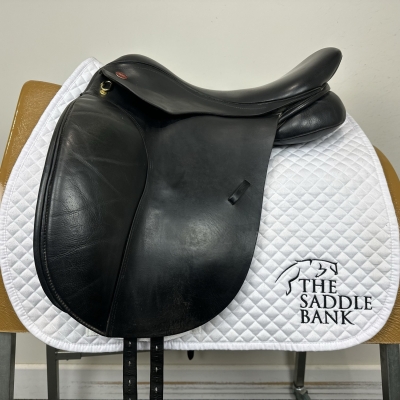 Image of 17.5 inch Kent and Masters Original Cob Dressage MDX Black Adjustable