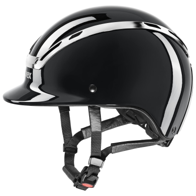 Image of Uvex Exxeed Shiny Chrome Riding Helmet