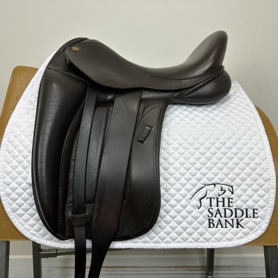 Image of 17 inch Black Country Vinici Dressage Brown Medium Wide