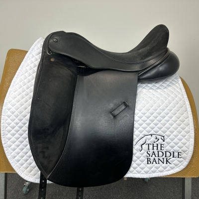 Image of 17.5 inch Ideal Suzannah Dressage Black Wide