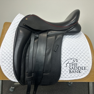 Image of 17.5 inch Black Country Vinici Dressage Black Medium Wide