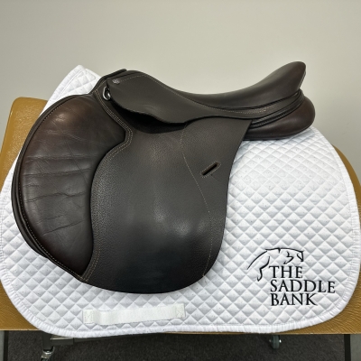 Image of 17 inch Cavaletti Collection Dual Flap Jump Brown Adjustable