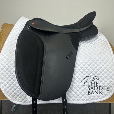 Image of 17 inch Thorowgood T4 Cob Dressage (MDX) Black Adjustable