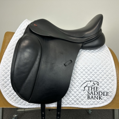 Image of 17 inch Kent and Masters S-Series High Wither Dressage Moveable Block HDM Black Adjustable