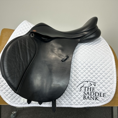 Image of 16.5 inch Kent and Masters Pony Club Long Leg MLL Black Adjustable