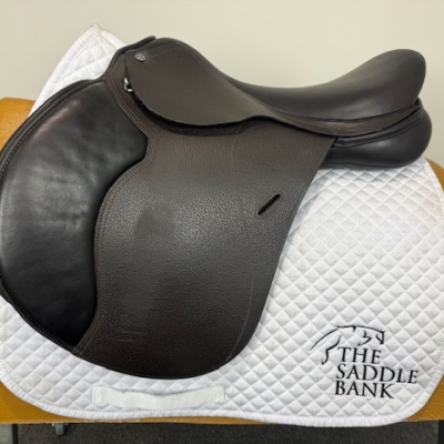 Image of 17.5 inch Cavaletti Collection Dual Flap GP Brown Adjustable