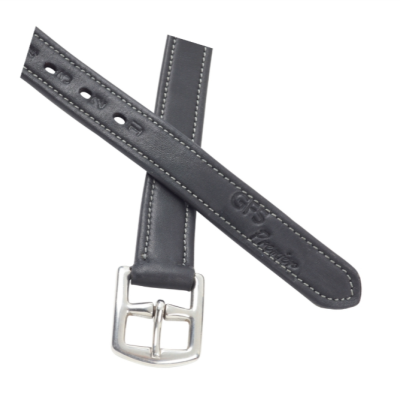 Image of GFS Premier Stirrup Leathers Contrast Stitching