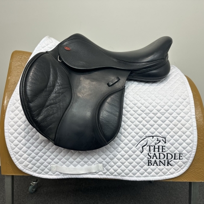 Image of 15.5 inch Kent and Masters S-Series Pony Jump MPJ Black Adjustable