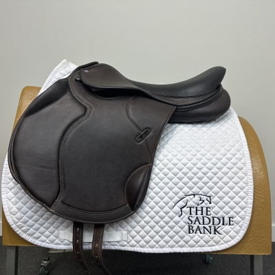 Image of 17.5 inch Cavaletti Collection Monoflap Jump Brown Adjustable