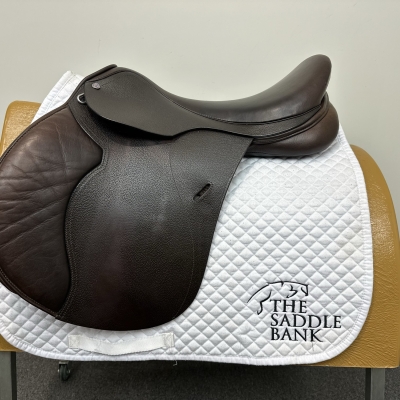 Image of 17.5 inch Cavaletti Collection Dual Flap GP Brown Adjustable